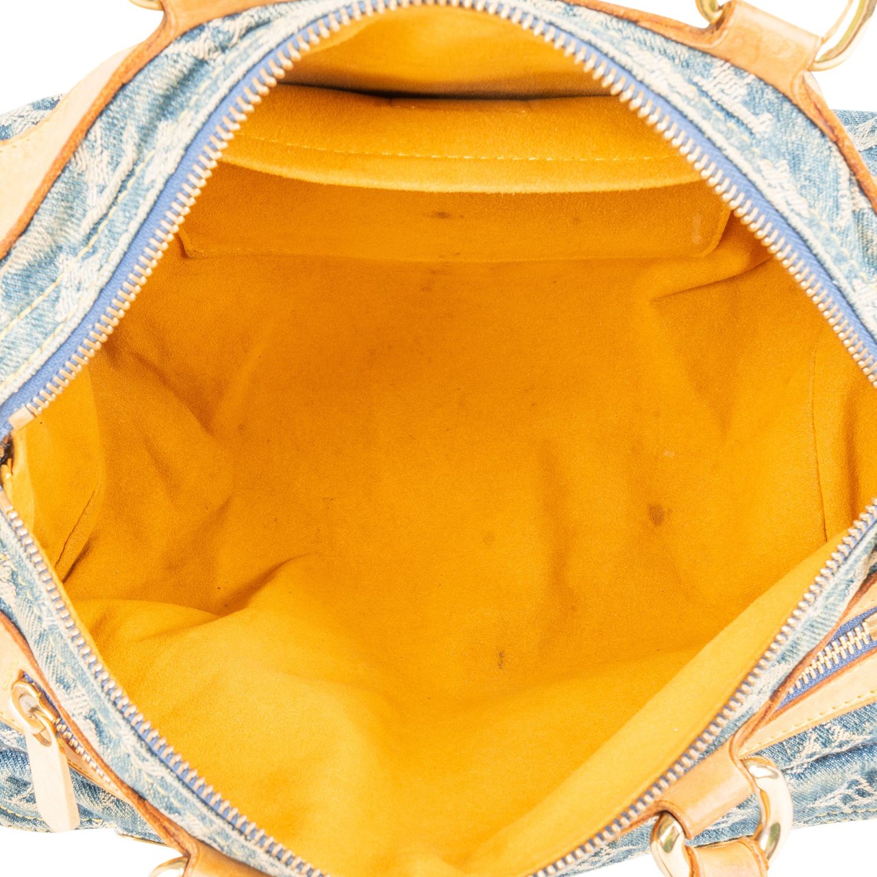 Louis Vuitton Louis Vuitton Denim Monogram Neo Speedy 30 Handbag Blauw