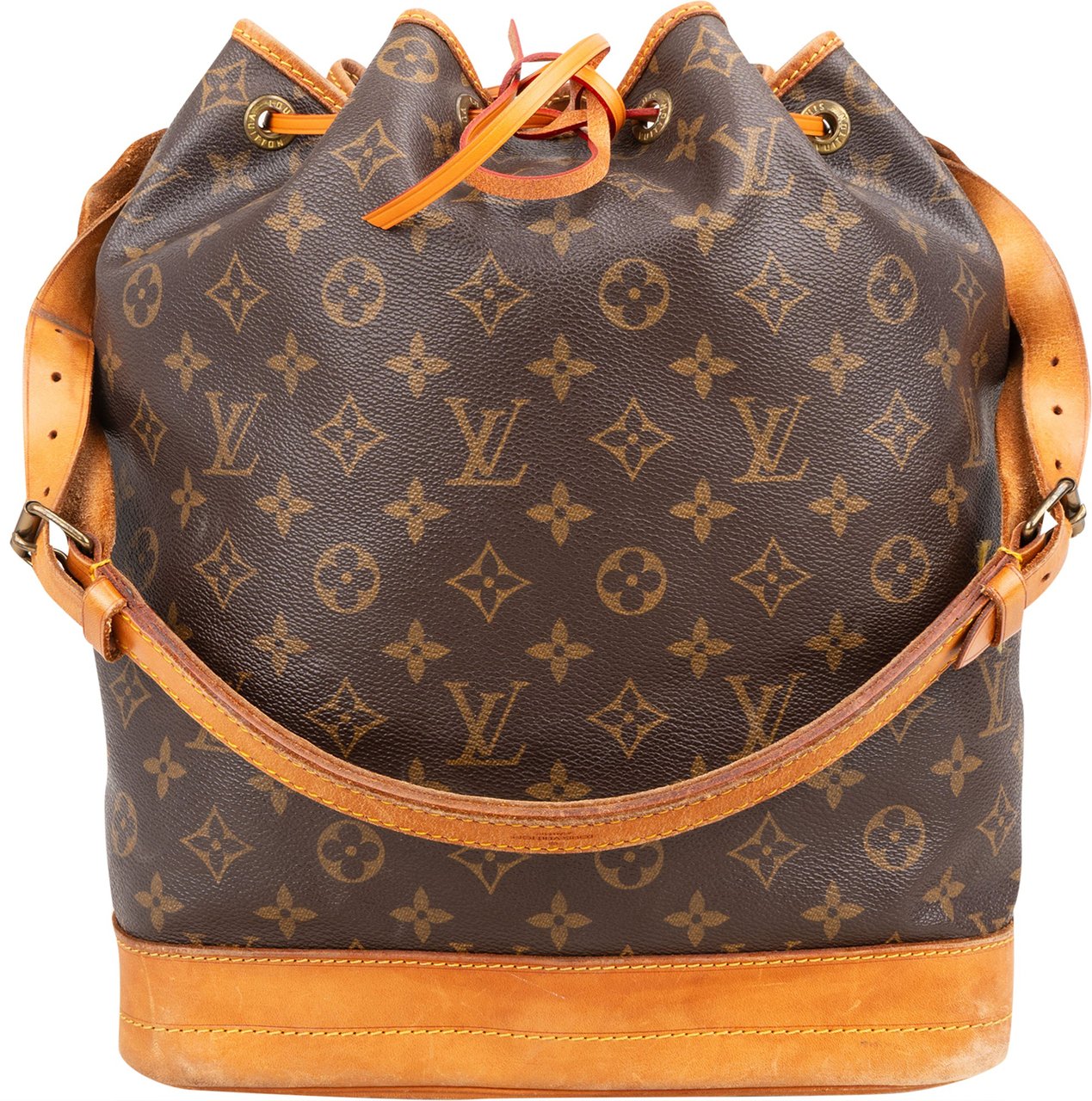 Louis Vuitton Louis Vuitton Canvas Monogram Sac Noe Grande Shoulder Bag Bruin