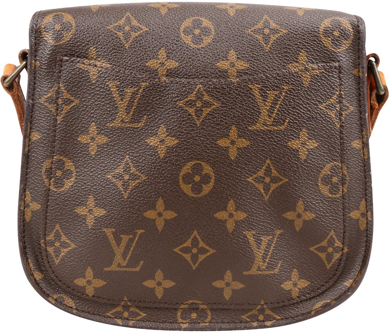 Louis Vuitton Louis Vuitton Canvas Monogram Saint Cloud MM Crossbody Bag Bruin