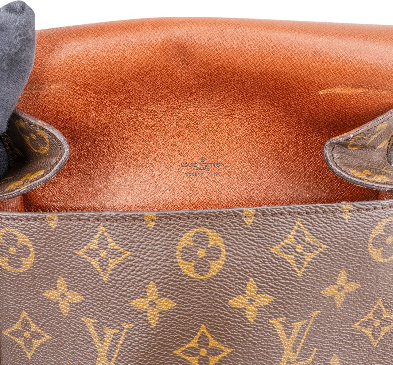 Louis Vuitton Louis Vuitton Canvas Monogram Saint Cloud MM Crossbody Bag Bruin