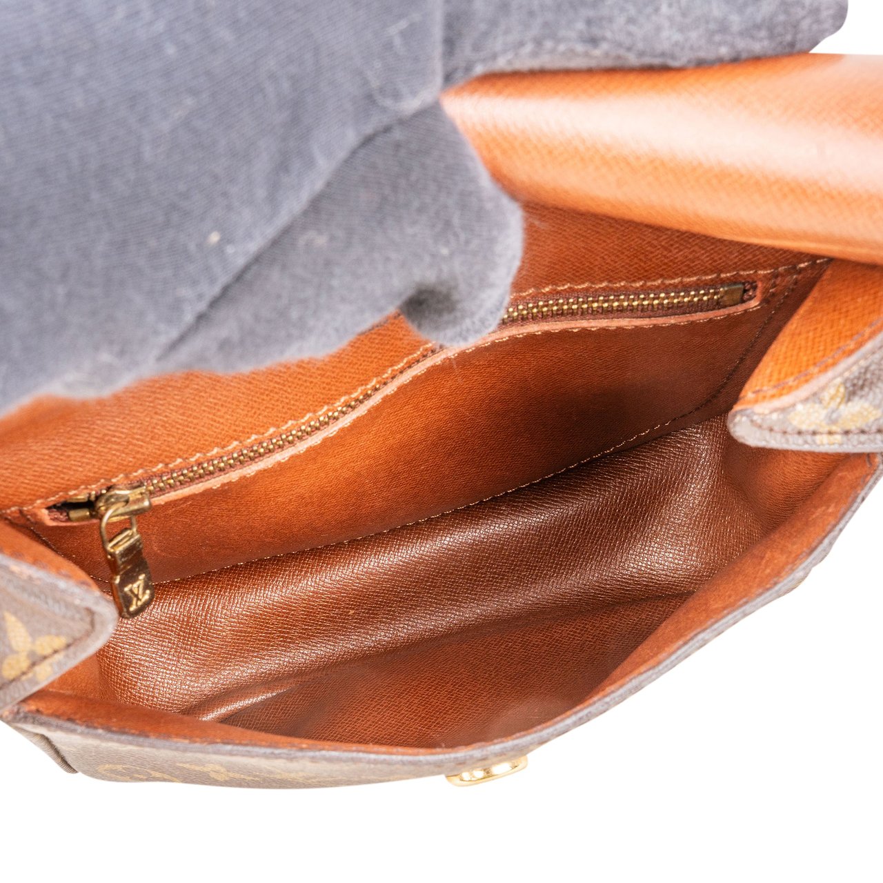 Louis Vuitton Louis Vuitton Canvas Monogram Saint Cloud MM Crossbody Bag Bruin