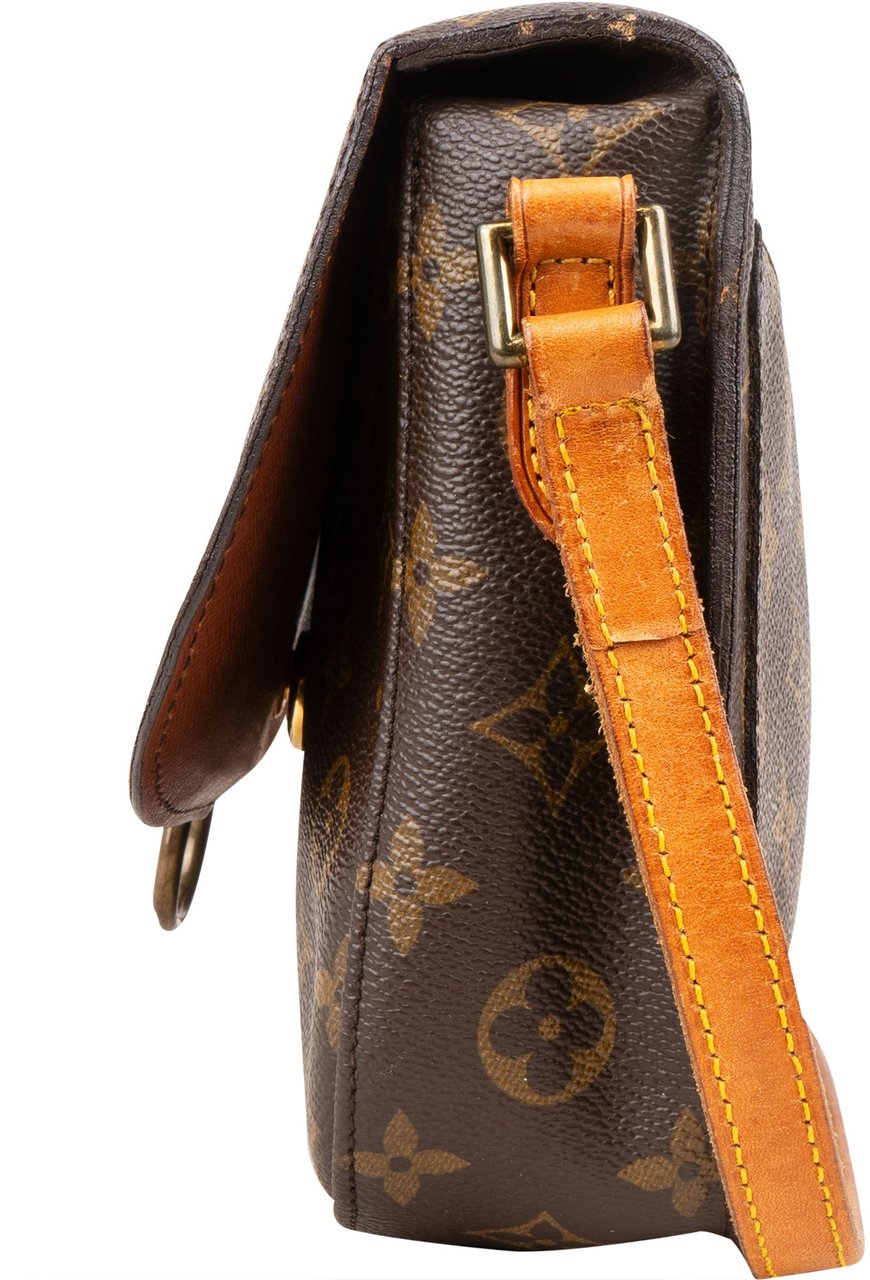 Louis Vuitton Louis Vuitton Canvas Monogram Saint Cloud MM Crossbody Bag Bruin