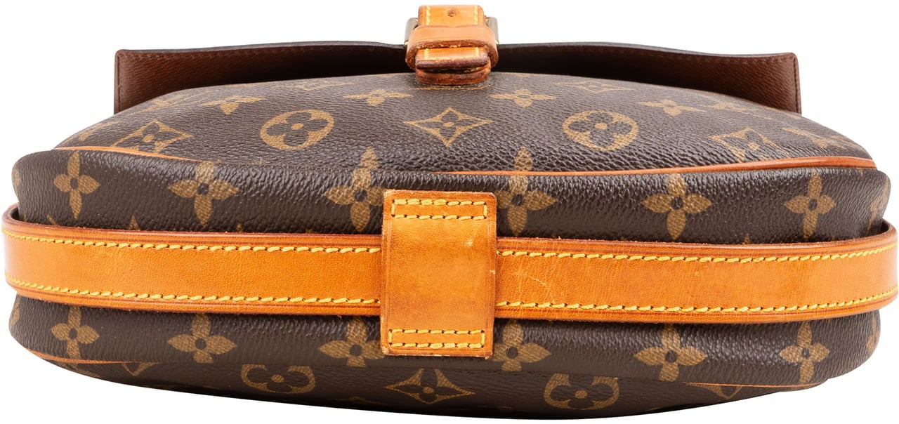 Louis Vuitton Louis Vuitton Canvas Monogram Jeune Fille GM Crossbody Bag Bruin