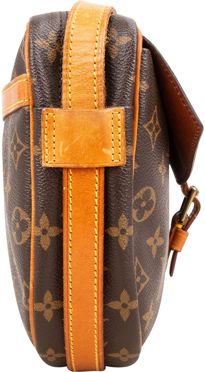 Louis Vuitton Louis Vuitton Canvas Monogram Jeune Fille GM Crossbody Bag Bruin