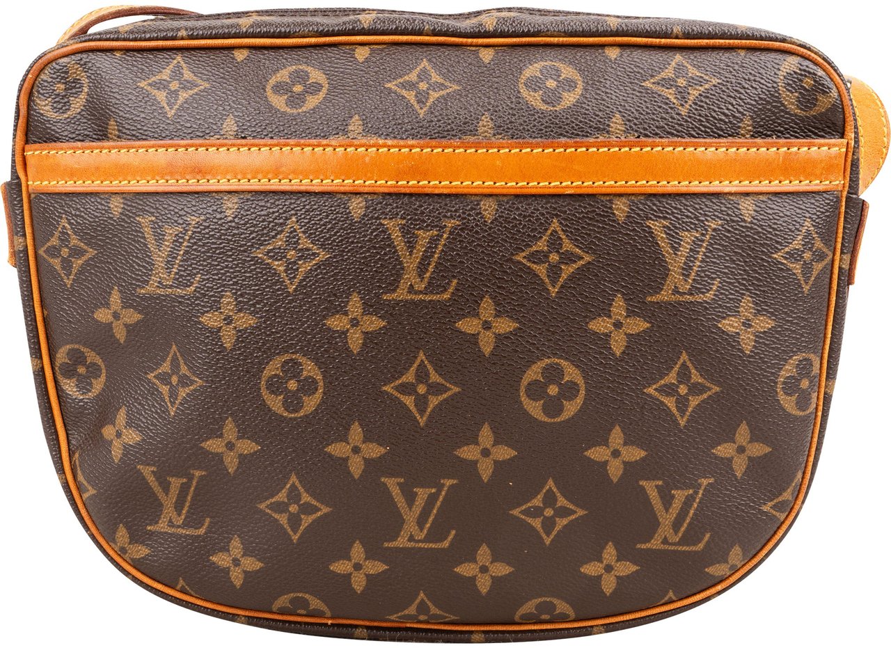 Louis Vuitton Louis Vuitton Canvas Monogram Jeune Fille GM Crossbody Bag Bruin