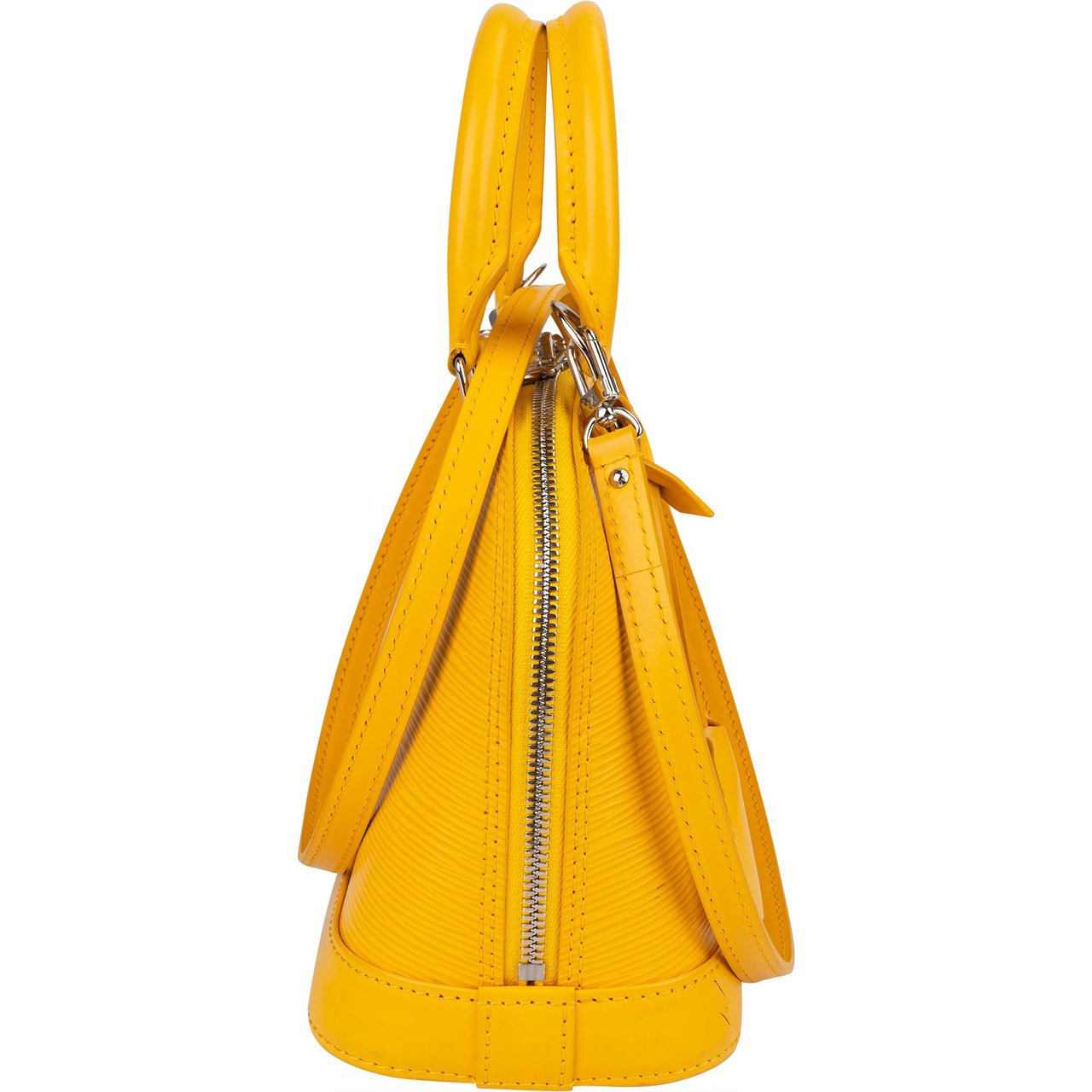 Louis Vuitton Louis Vuitton Yellow Epi Leather Alma BB Handbag Geel