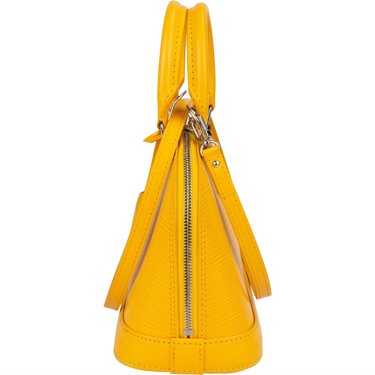 Louis Vuitton Louis Vuitton Yellow Epi Leather Alma BB Handbag Geel