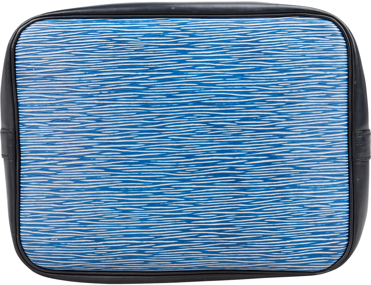 Louis Vuitton Bicolor Epi Leather NM Sac Noe Petit Shoulder Bag Blauw