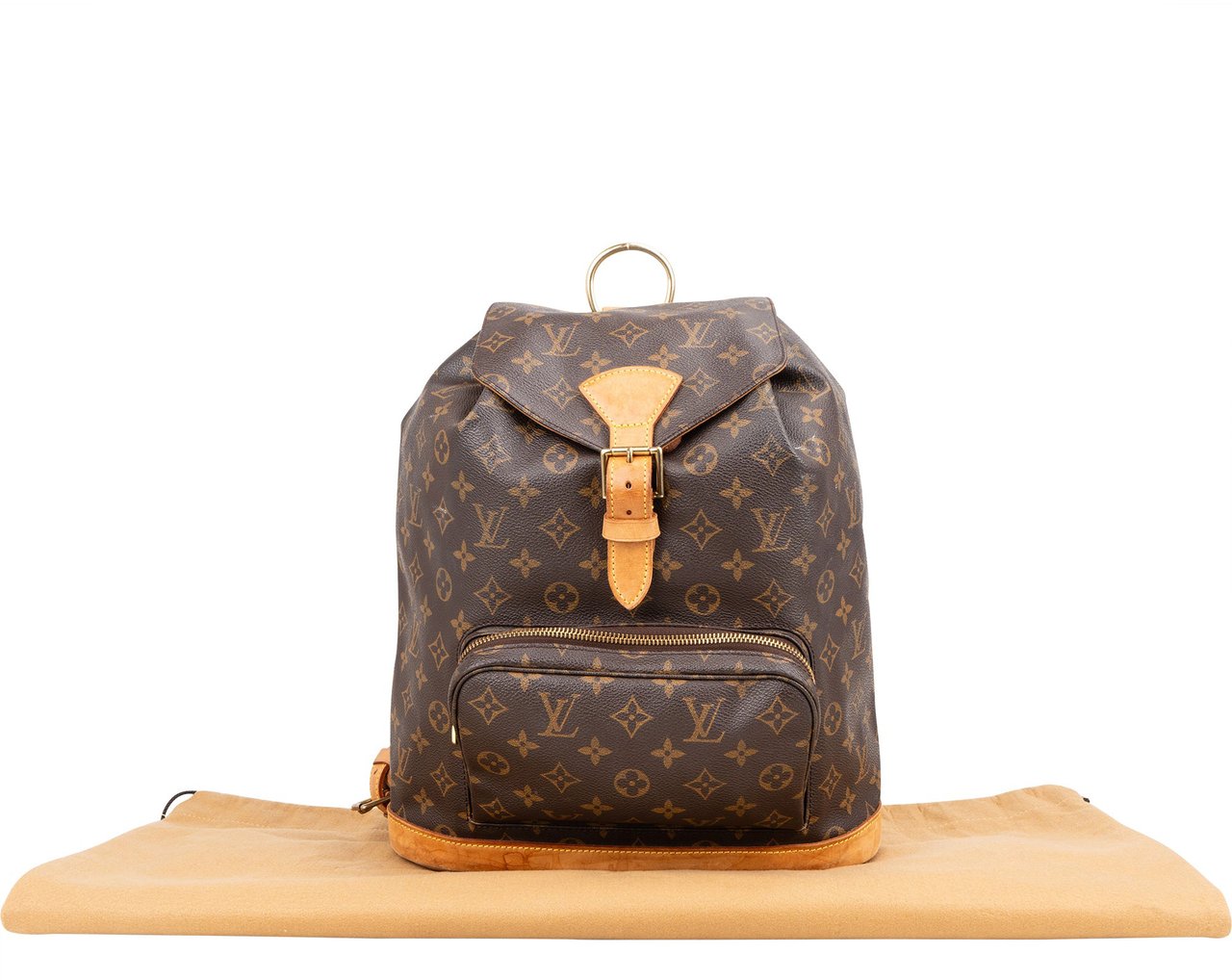 Louis Vuitton Louis Vuitton Canvas Monogram Montsouris GM Backpack Bruin