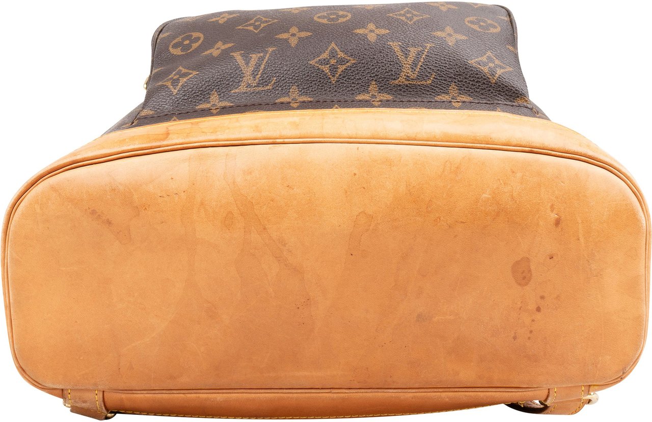 Louis Vuitton Louis Vuitton Canvas Monogram Montsouris GM Backpack Bruin