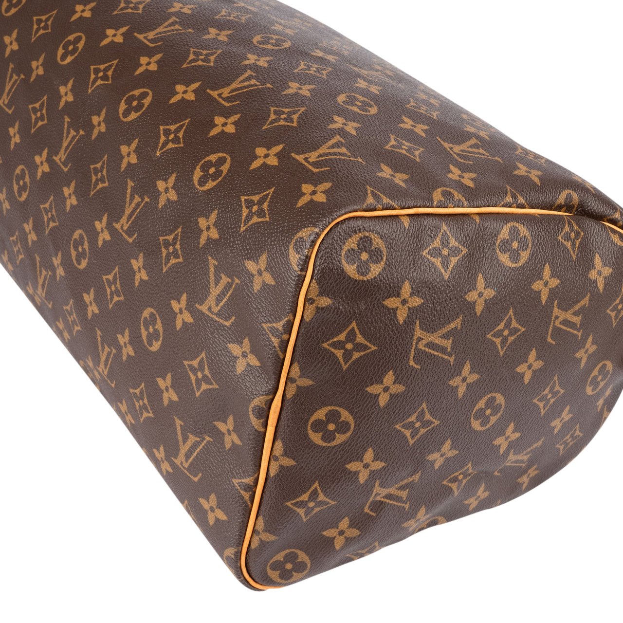 Louis Vuitton Louis Vuitton Canvas Monogram Speedy 40 Handbag Bruin