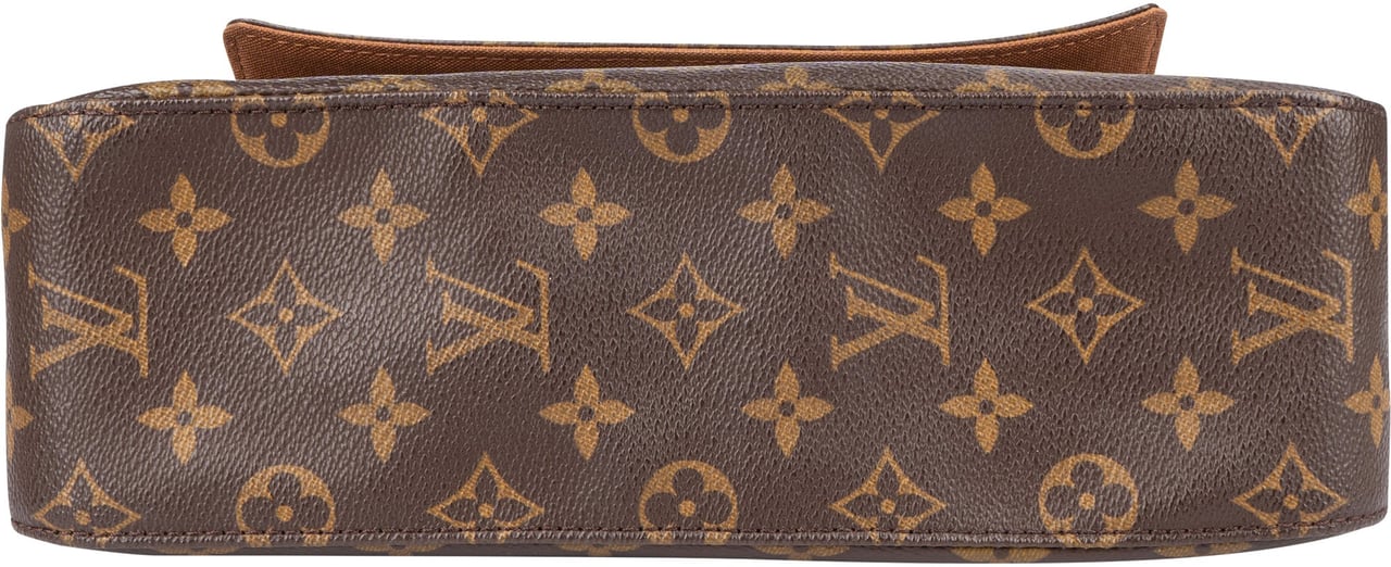 Louis Vuitton Louis Vuitton Canvas Monogram Looping PM Shoulder Bag Bruin