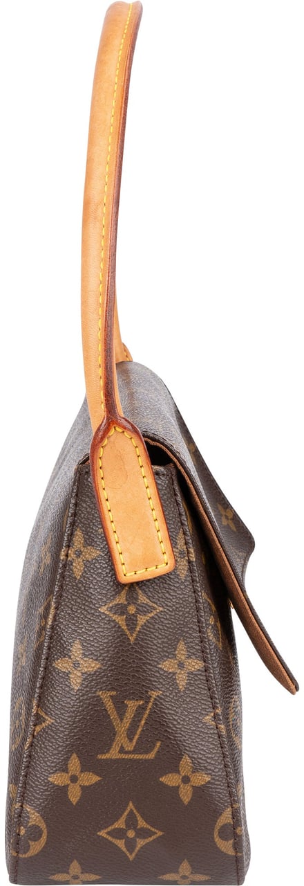 Louis Vuitton Louis Vuitton Canvas Monogram Looping PM Shoulder Bag Bruin