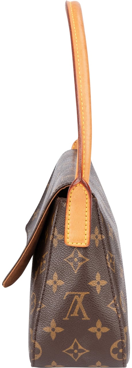 Louis Vuitton Louis Vuitton Canvas Monogram Looping PM Shoulder Bag Bruin