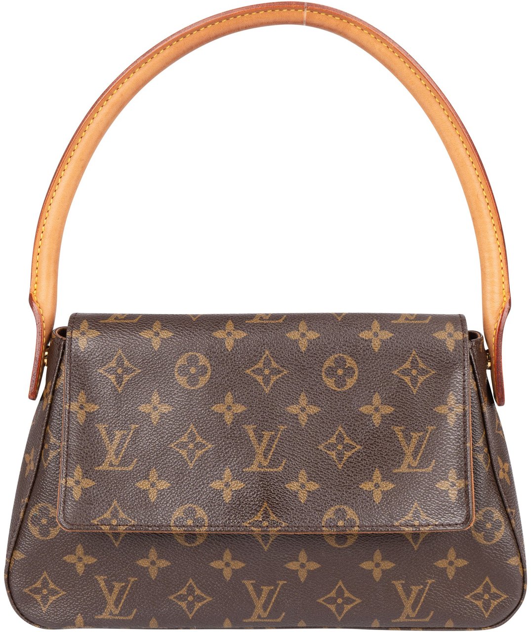 Louis Vuitton Louis Vuitton Canvas Monogram Looping PM Shoulder Bag Bruin