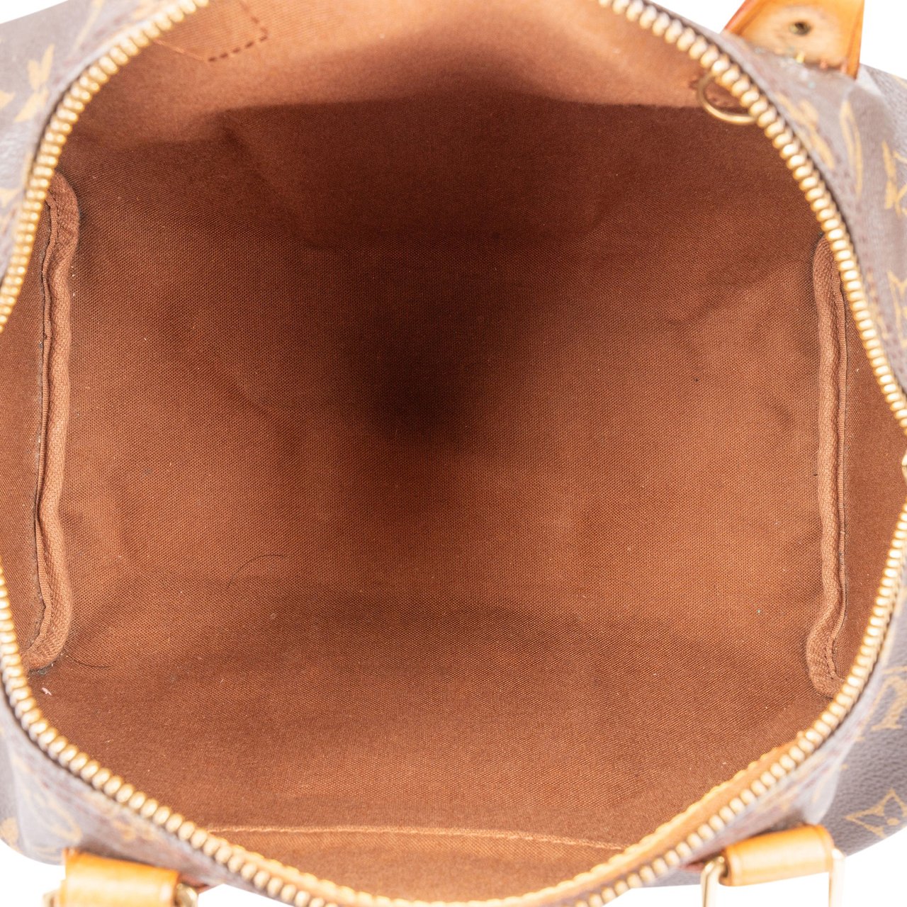 Louis Vuitton Louis Vuitton Canvas Monogram Speedy 30 Handbag Bruin