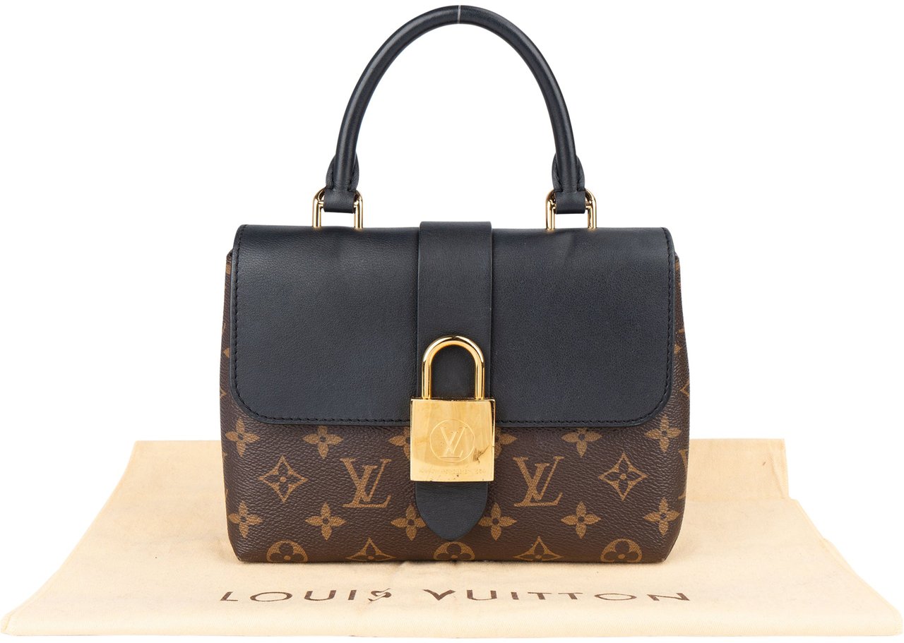 Louis Vuitton Louis Vuitton Canvas Monogram Locky BB Handbag Bruin