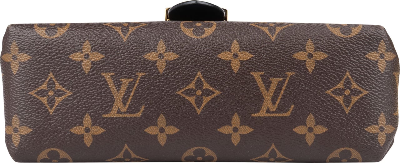 Louis Vuitton Louis Vuitton Canvas Monogram Locky BB Handbag Bruin