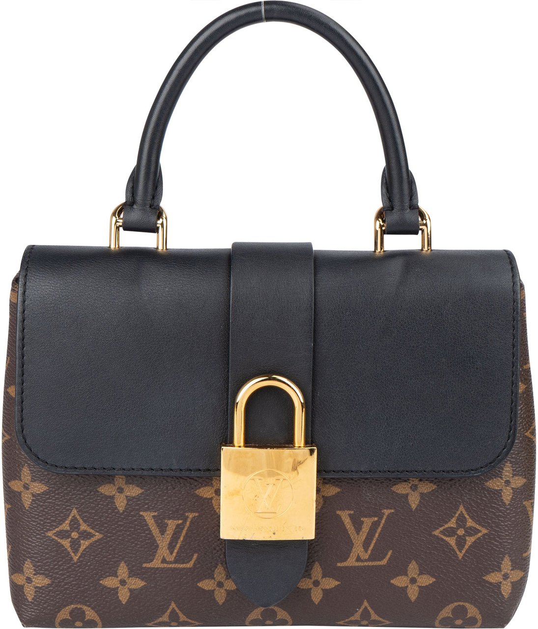 Louis Vuitton Louis Vuitton Canvas Monogram Locky BB Handbag Bruin
