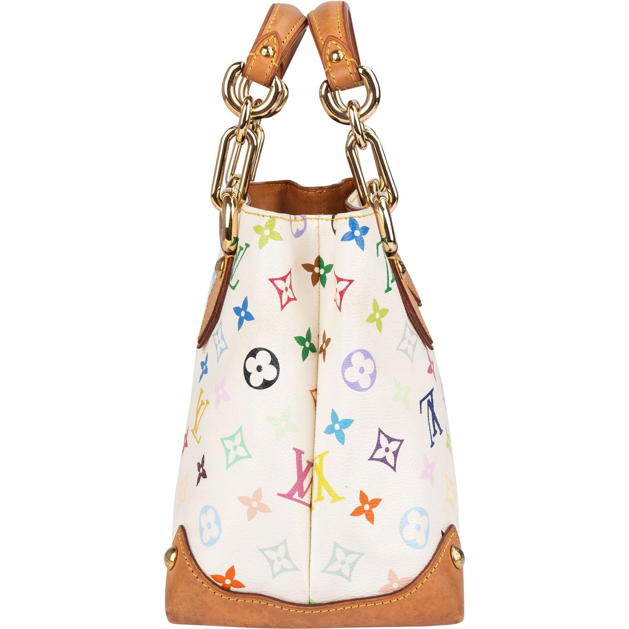 Louis Vuitton Louis Vuitton Monogram Murakami Multicolor Audra Handbag Wit