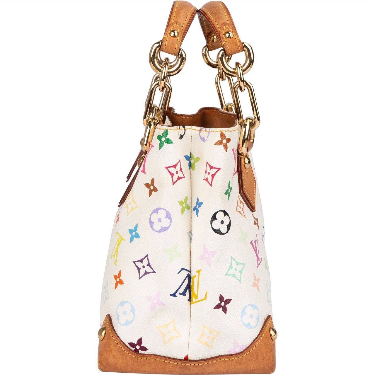 Louis Vuitton Louis Vuitton Monogram Murakami Multicolor Audra Handbag Wit