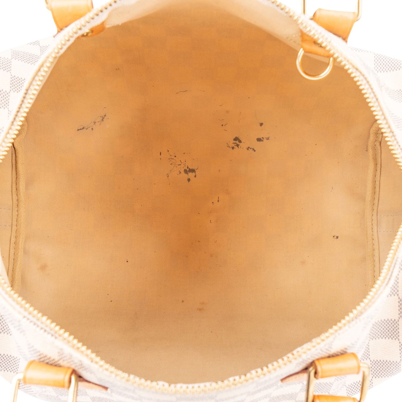 Louis Vuitton Louis Vuitton Monogram Damier Azur Speedy 30 Bandoulière Handbag Wit