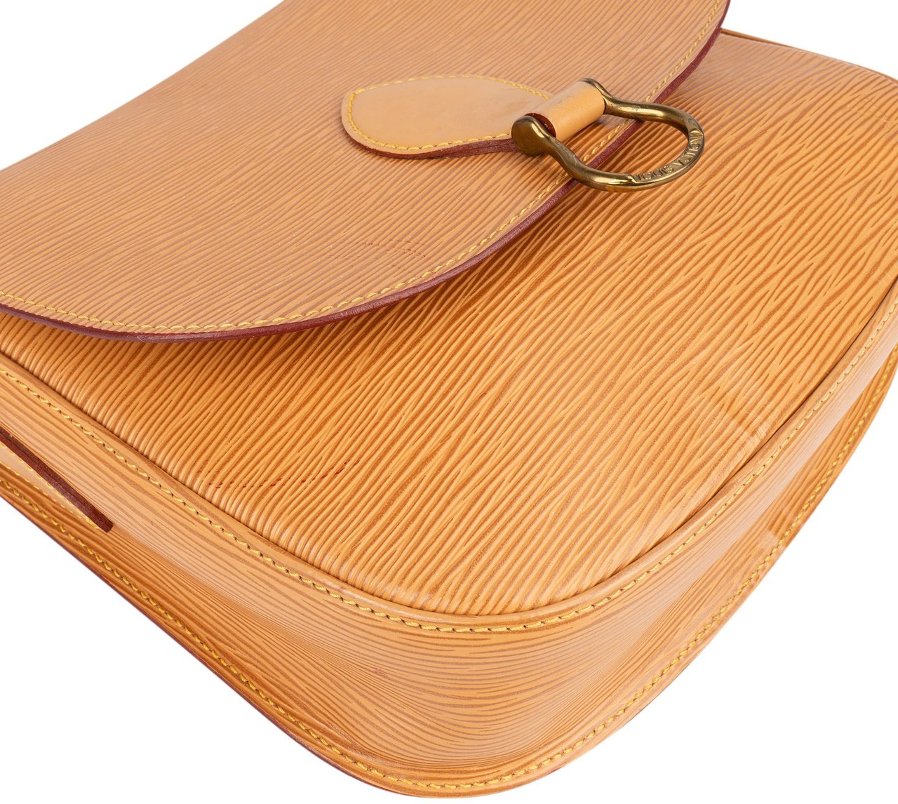 Louis Vuitton Louis Vuitton Epi Leather Saint Cloud GM Shoulder Bag Geel