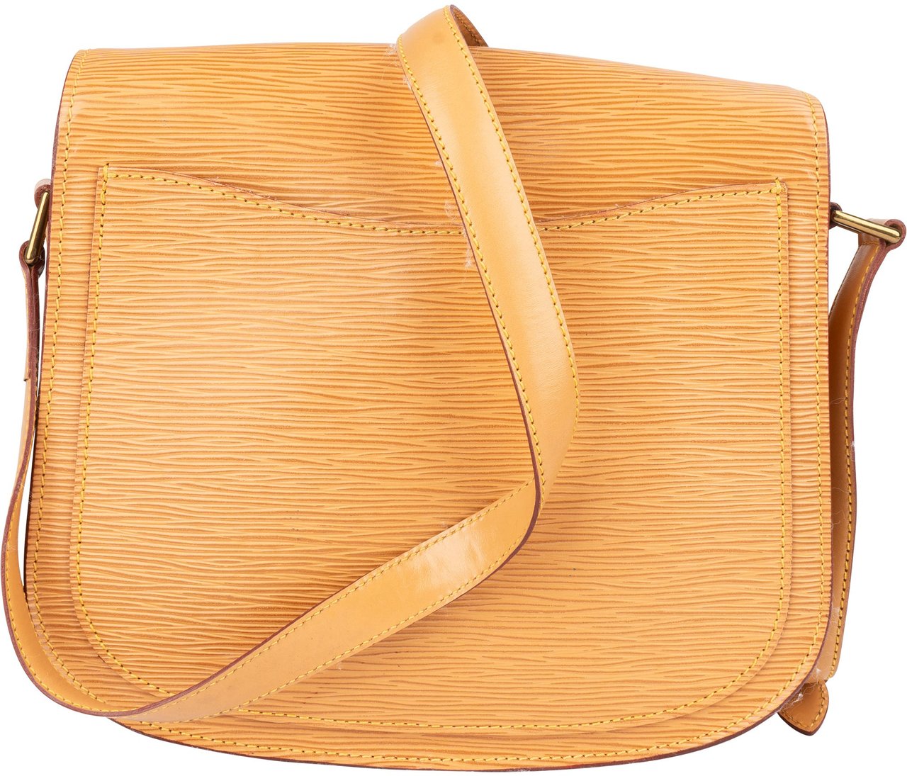 Louis Vuitton Louis Vuitton Epi Leather Saint Cloud GM Shoulder Bag Geel