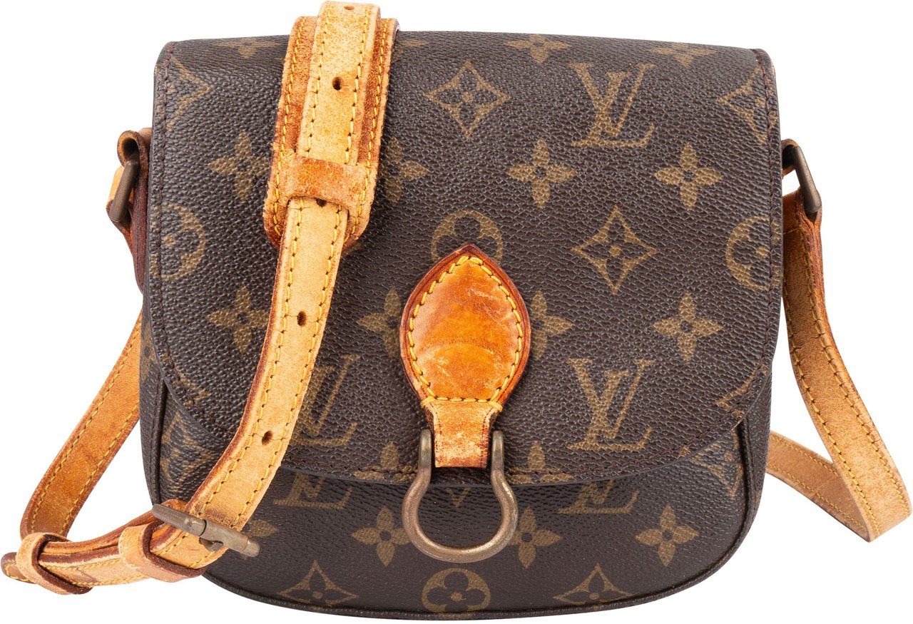 Louis Vuitton Louis Vuitton Monogram Canvas Saint Cloud PM Crossbody Bag Bruin