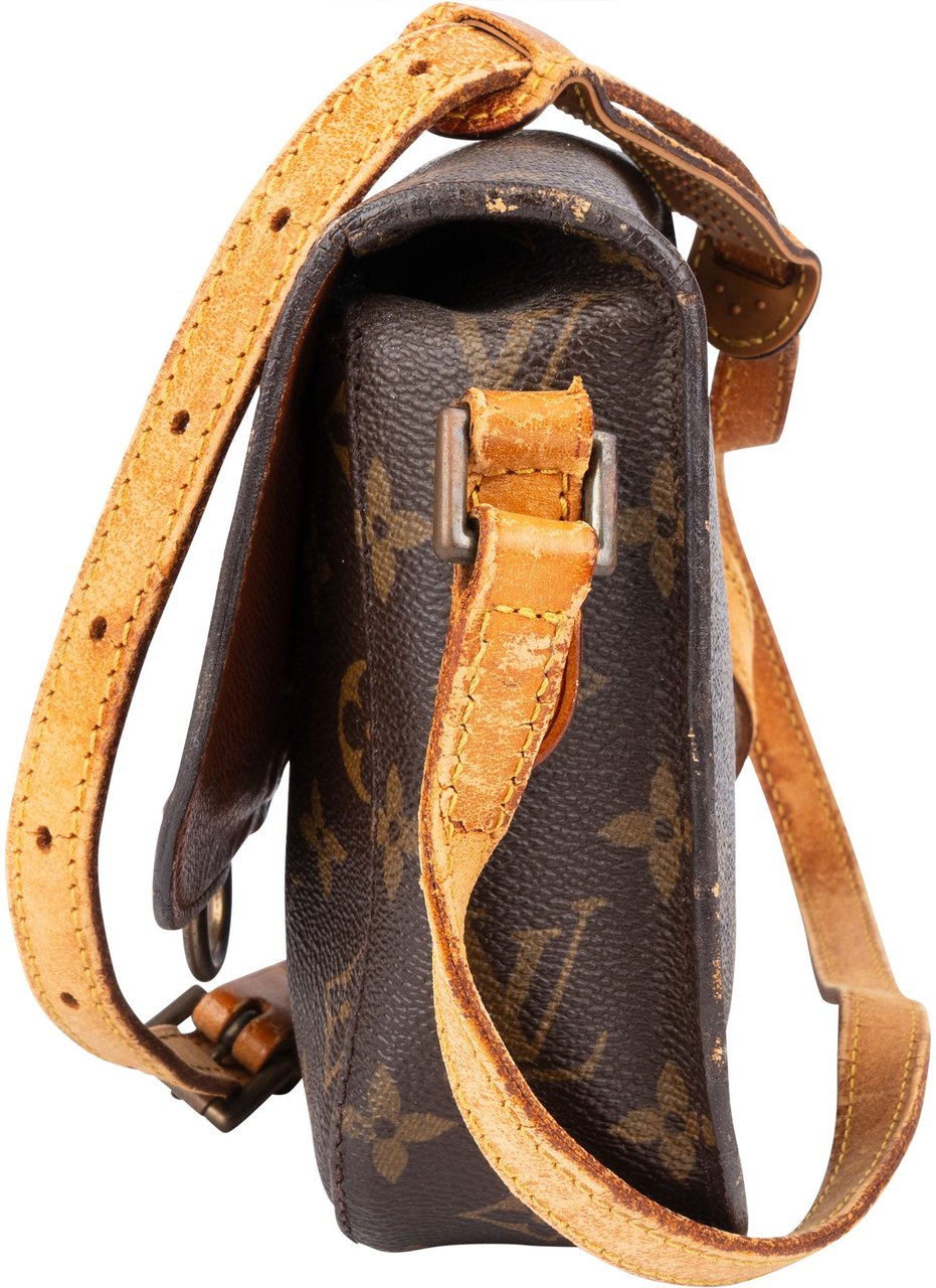 Louis Vuitton Louis Vuitton Monogram Canvas Saint Cloud PM Crossbody Bag Bruin