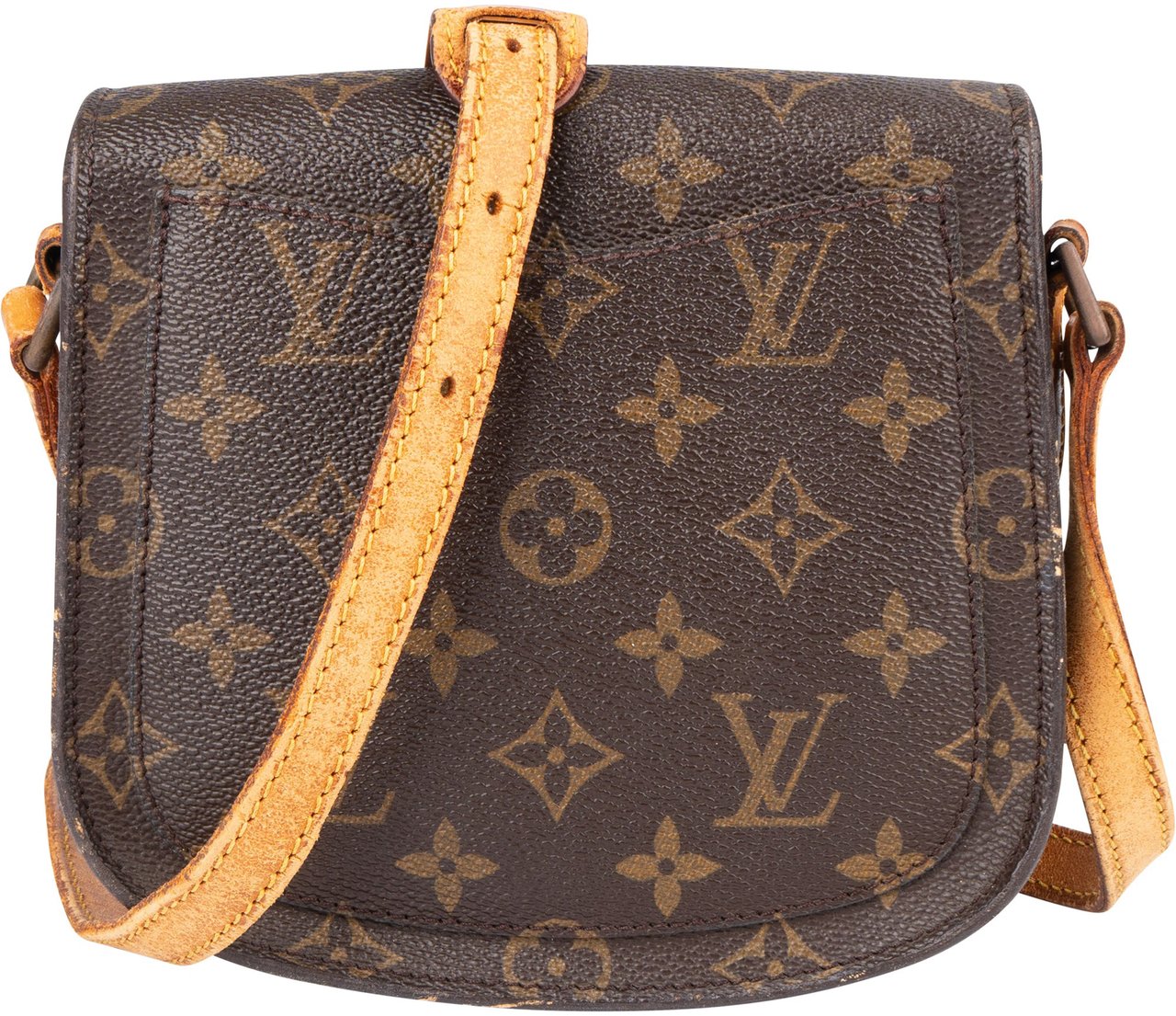 Louis Vuitton Louis Vuitton Monogram Canvas Saint Cloud PM Crossbody Bag Bruin