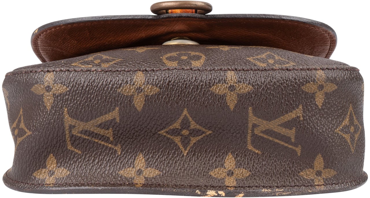 Louis Vuitton Louis Vuitton Monogram Canvas Saint Cloud PM Crossbody Bag Bruin