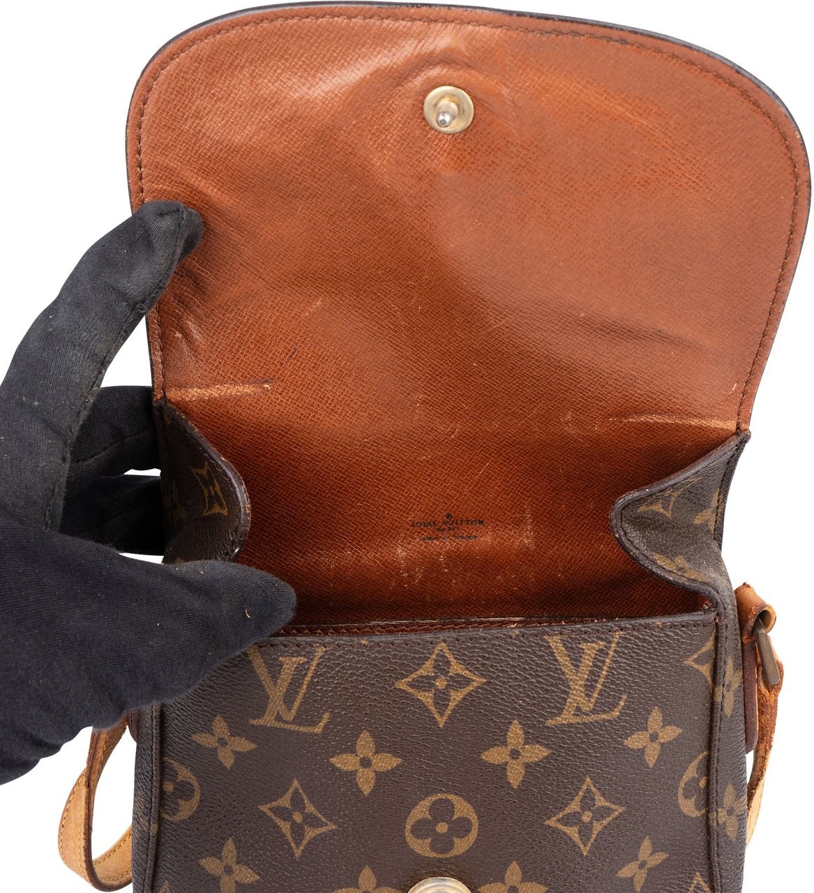 Louis Vuitton Louis Vuitton Monogram Canvas Saint Cloud PM Crossbody Bag Bruin
