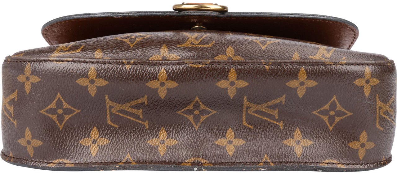 Louis Vuitton Louis Vuitton Canvas Monogram Saint Cloud GM Crossbody Bag Bruin