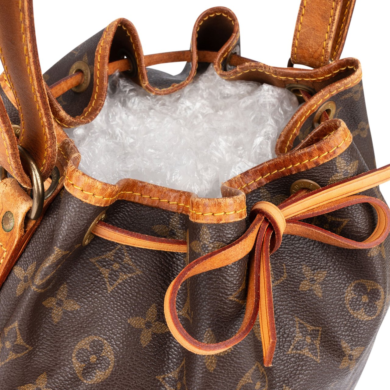 Louis Vuitton Louis Vuitton Monogram Canvas Sac Noé Petit Shoulder Bag Bruin