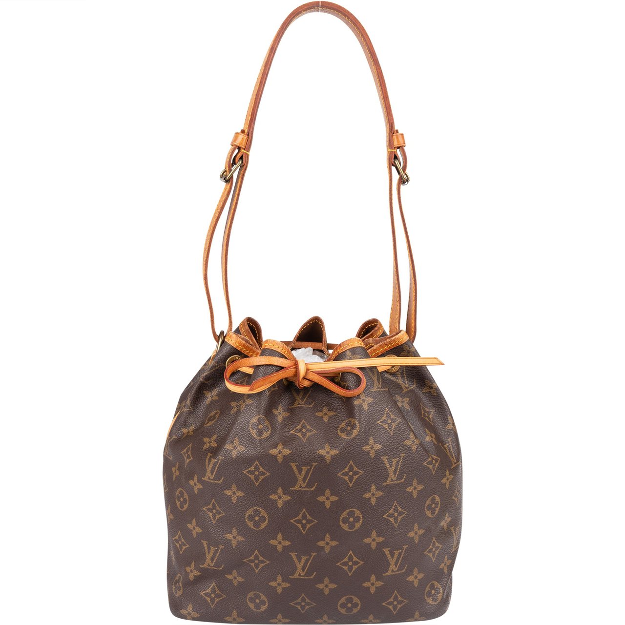 Louis Vuitton Louis Vuitton Monogram Canvas Sac Noé Petit Shoulder Bag Bruin