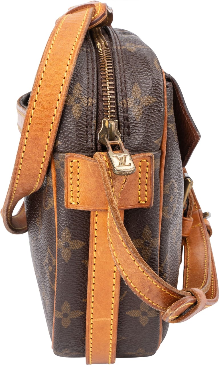 Louis Vuitton Louis Vuitton Monogram Canvas Jeune Fille MM Crossbody Bag Bruin