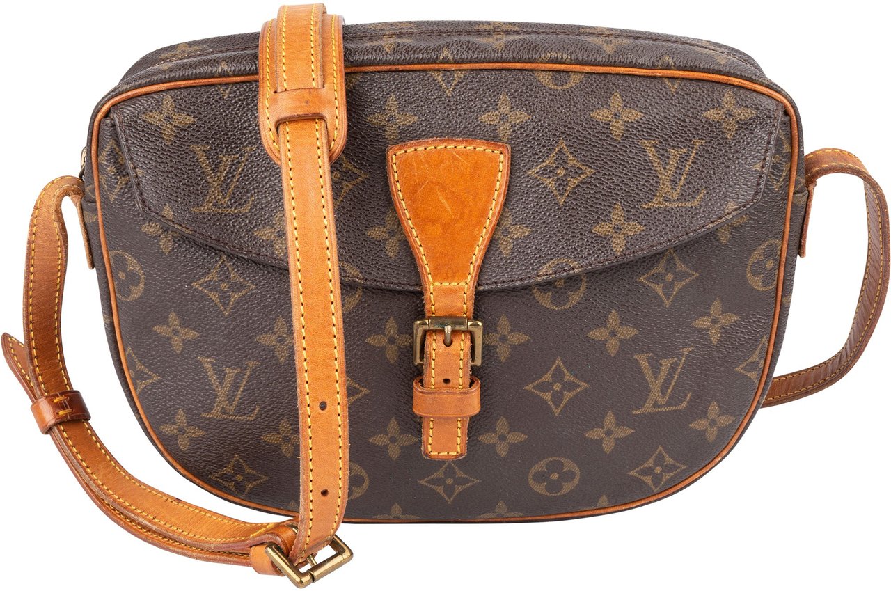 Louis Vuitton Louis Vuitton Monogram Canvas Jeune Fille MM Crossbody Bag Bruin