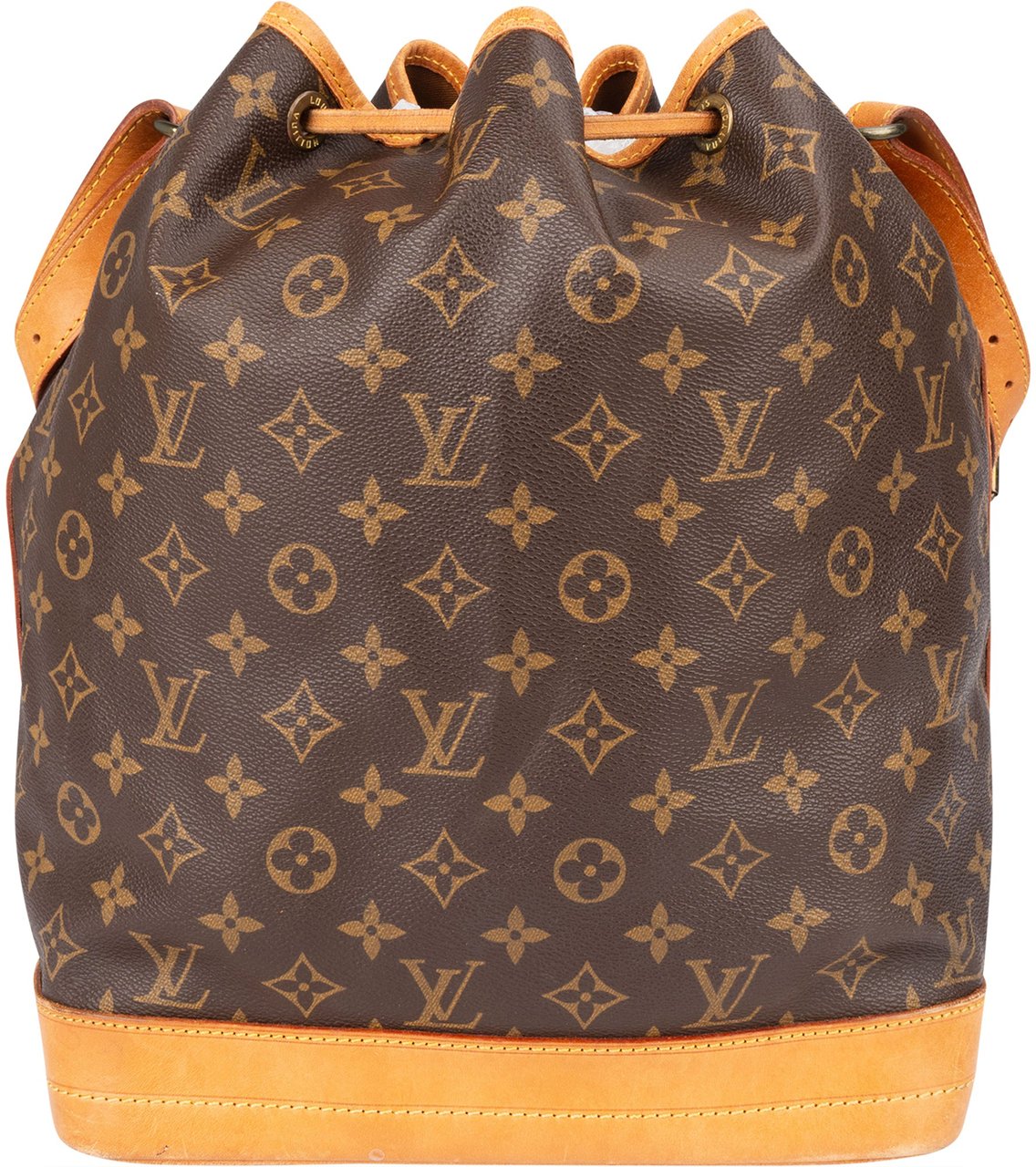 Louis Vuitton Monogram Canvas Sac Noé Grande Shoulder Bag Bruin