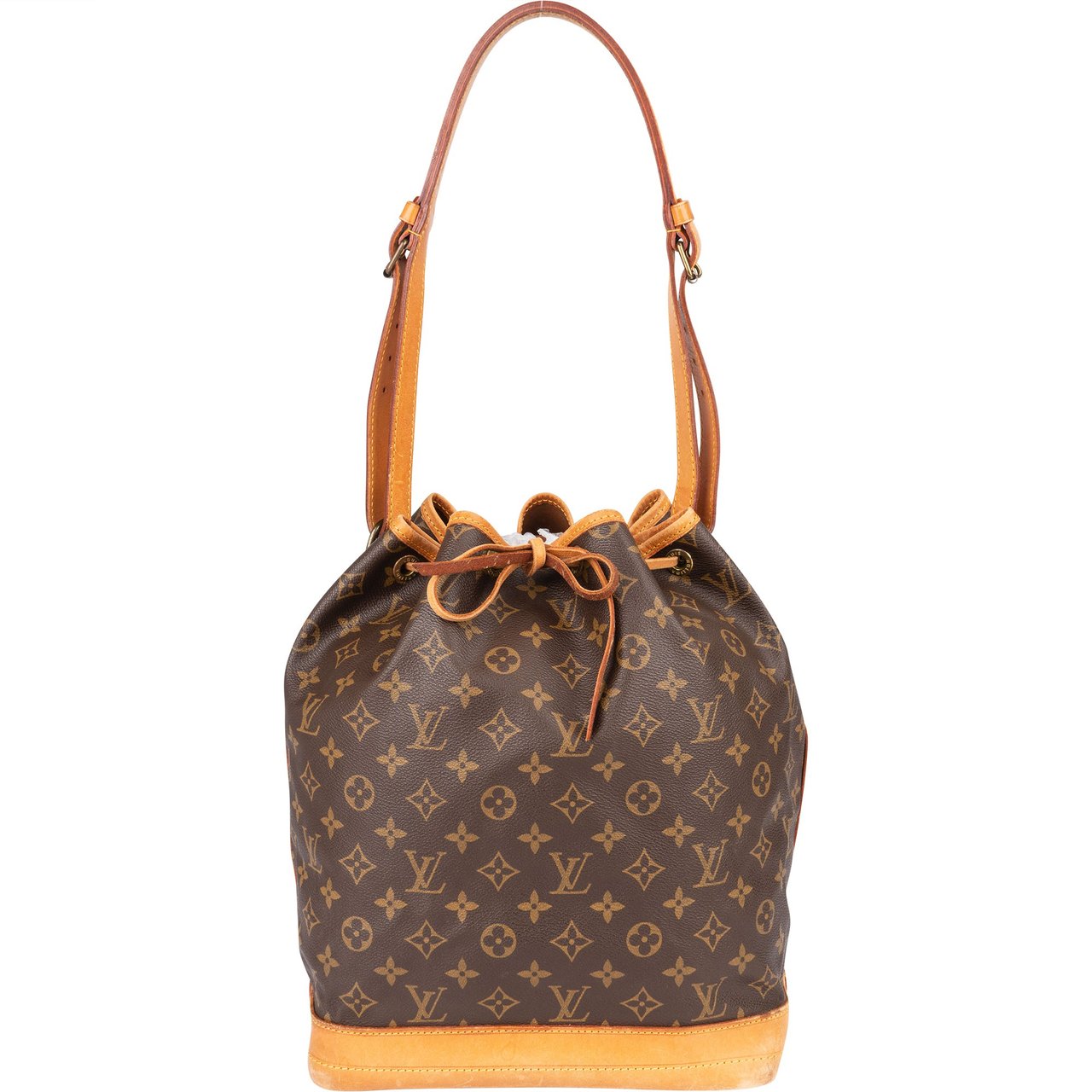 Louis Vuitton Monogram Canvas Sac Noé Grande Shoulder Bag Bruin