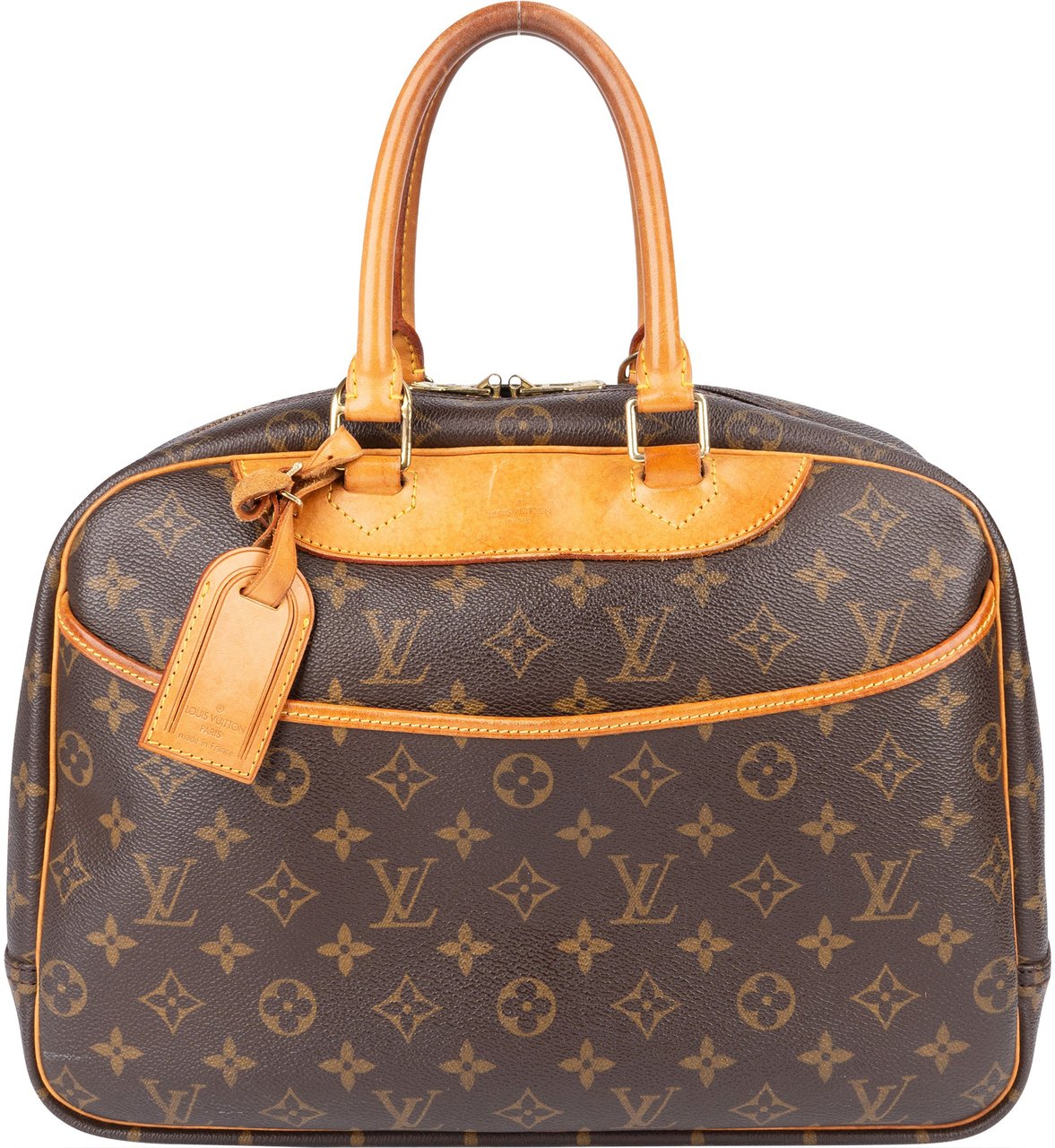 Louis Vuitton Louis Vuitton Monogram Canvas Deauville Handbag Bruin
