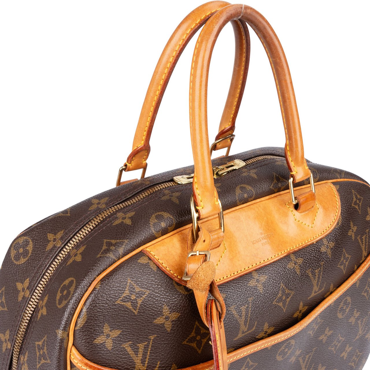 Louis Vuitton Louis Vuitton Monogram Canvas Deauville Handbag Bruin