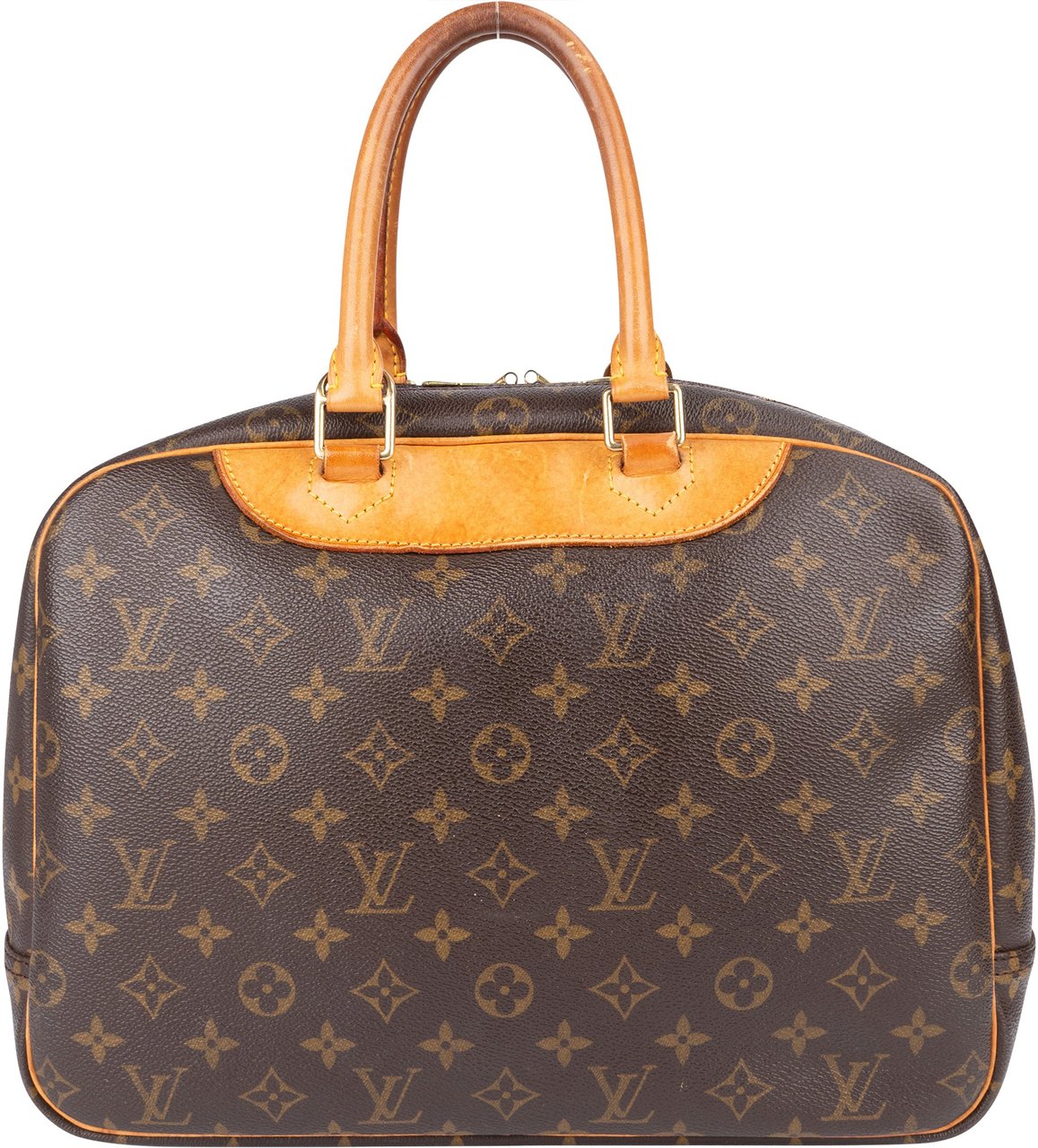 Louis Vuitton Louis Vuitton Monogram Canvas Deauville Handbag Bruin