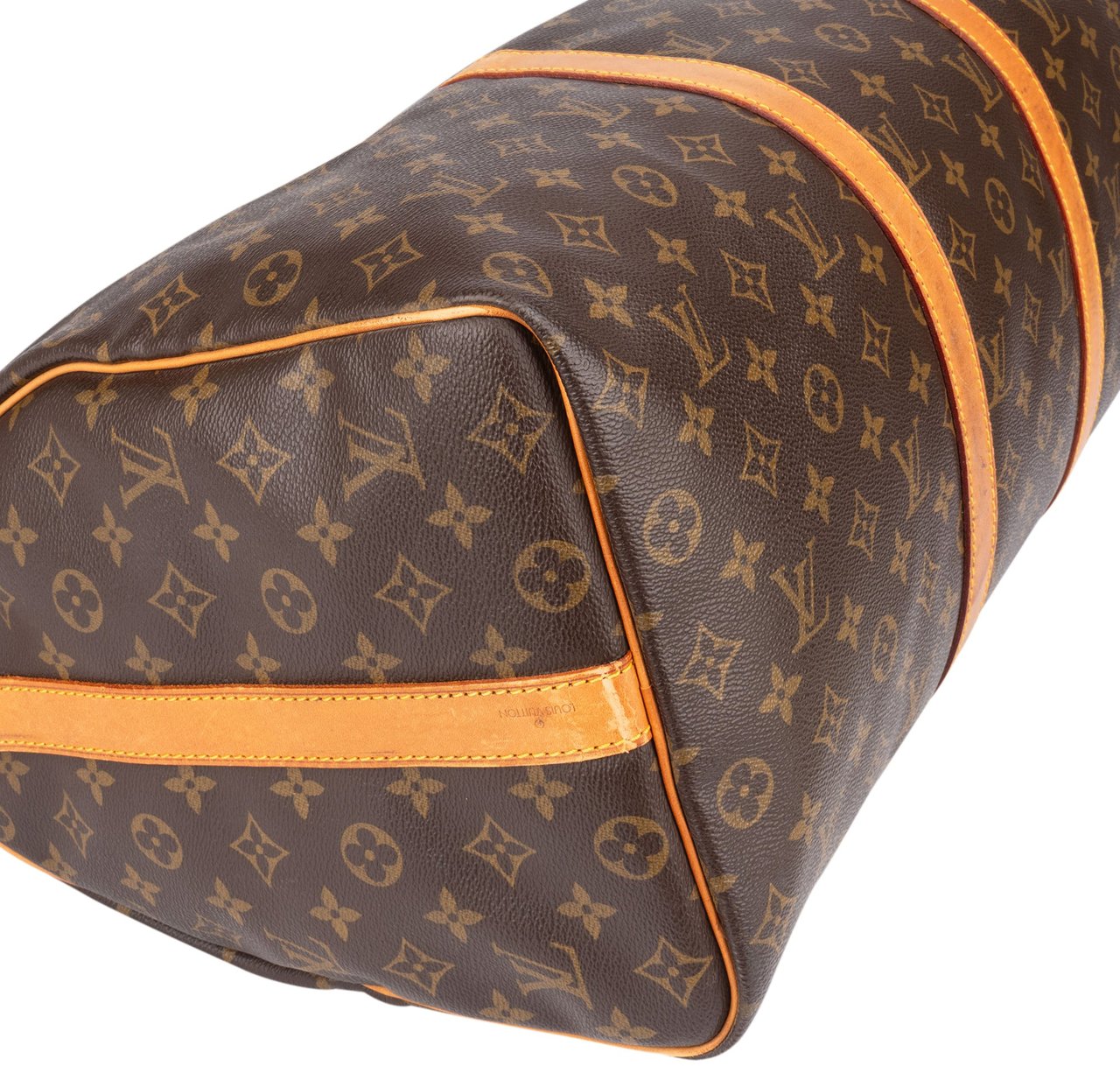 Louis Vuitton Louis Vuitton Monogram Canvas Keepall 50 Bandoulière Travel Bag Bruin