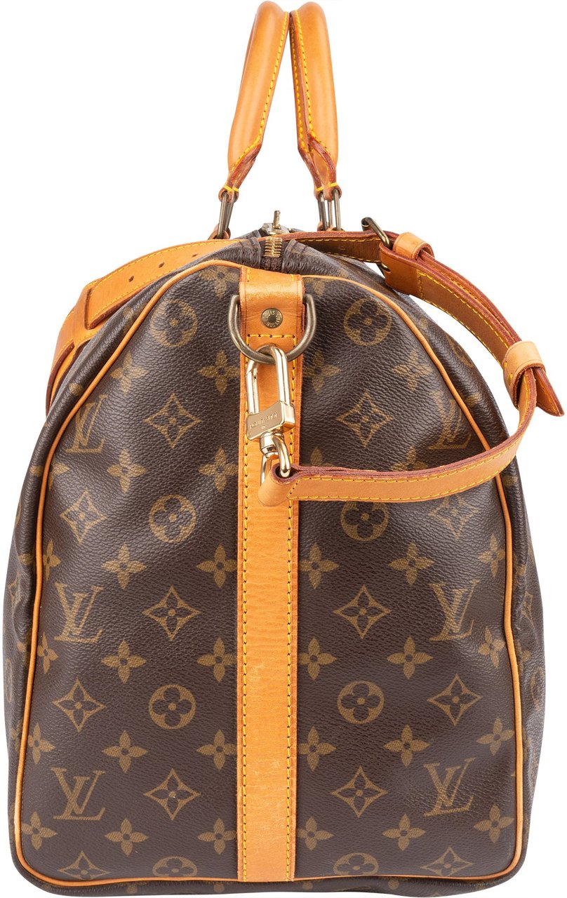 Louis Vuitton Louis Vuitton Monogram Canvas Keepall 50 Bandoulière Travel Bag Bruin