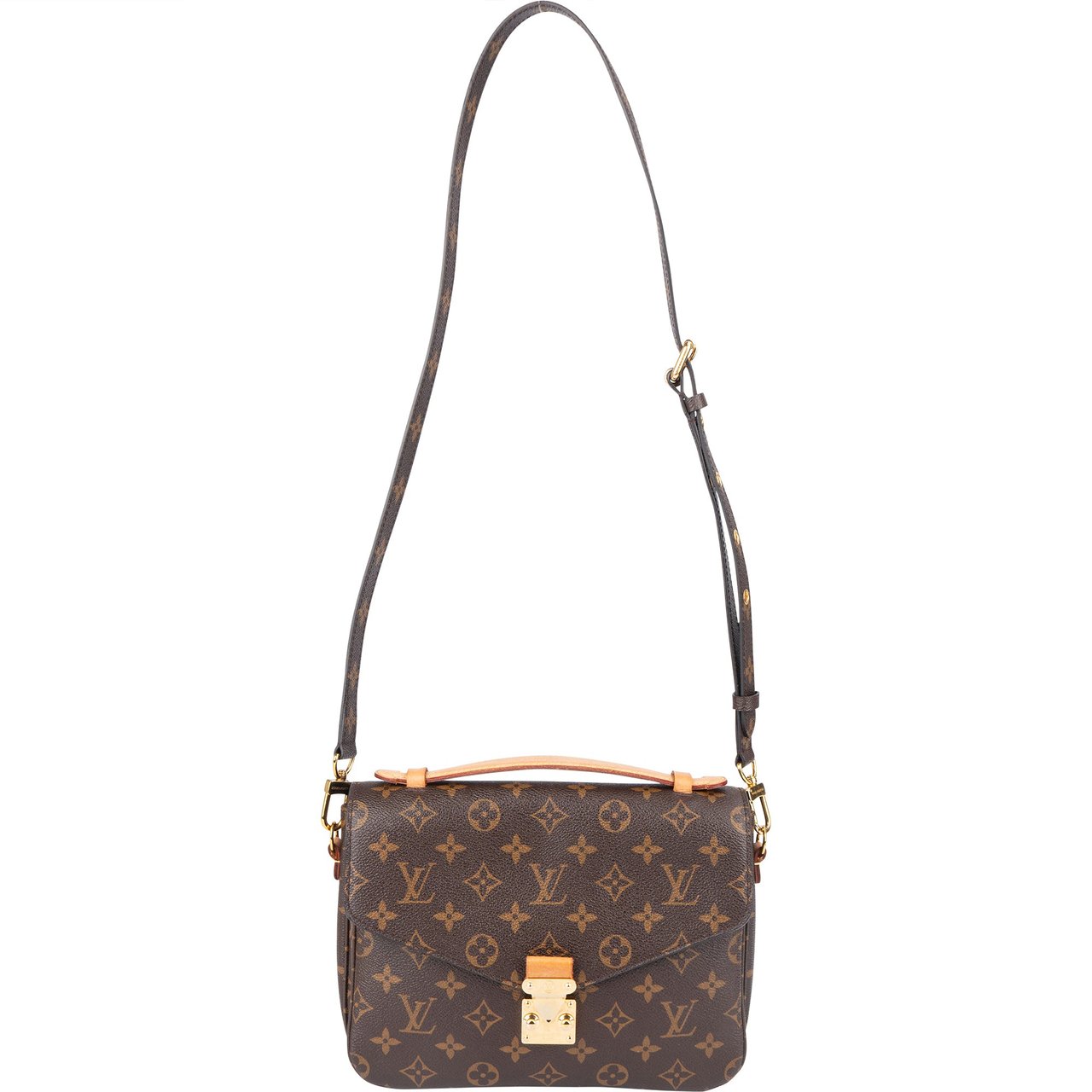 Louis Vuitton Louis Vuitton Monogram Canvas Metis Handbag Bruin