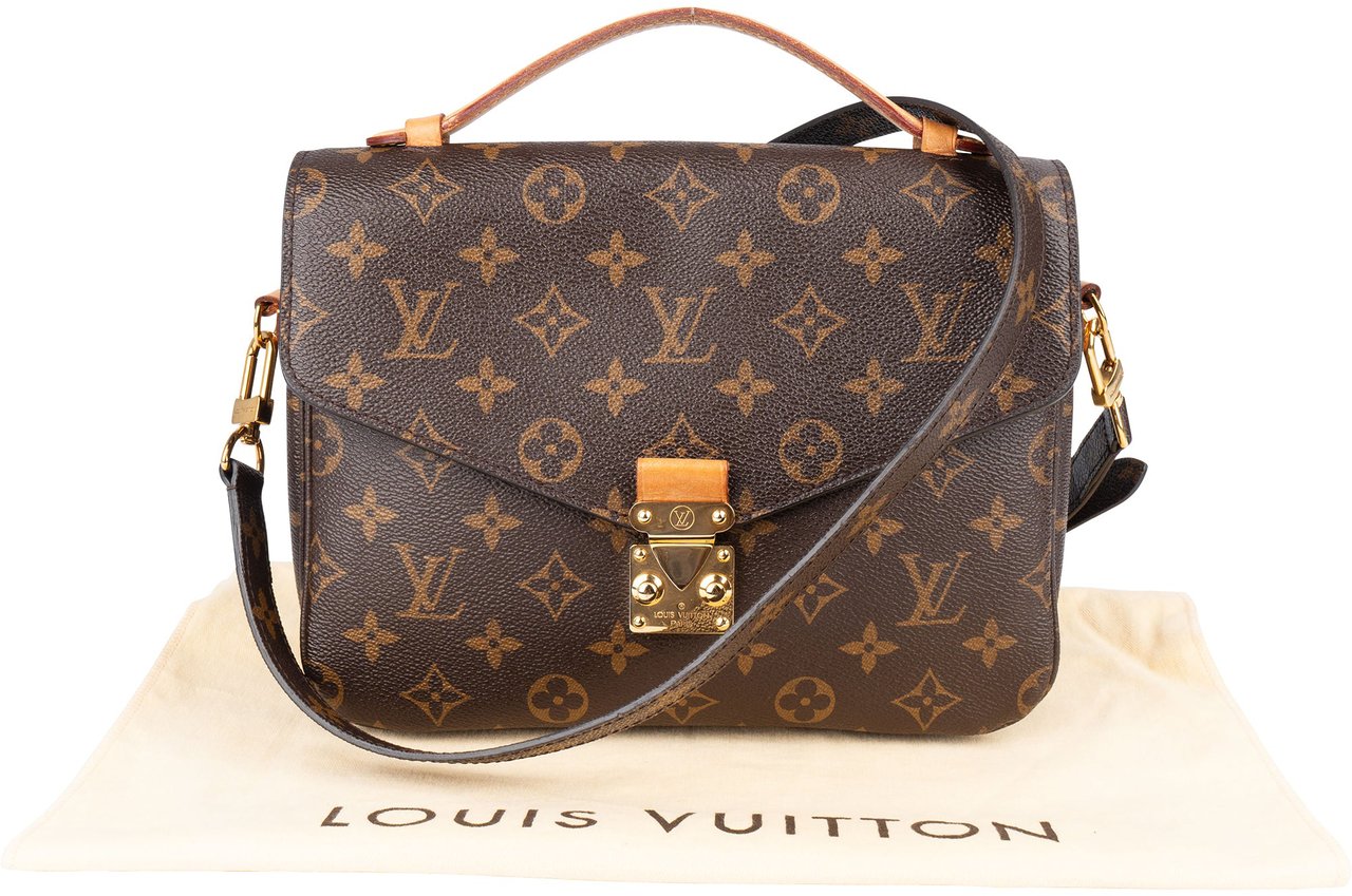 Louis Vuitton Louis Vuitton Monogram Canvas Metis Handbag Bruin