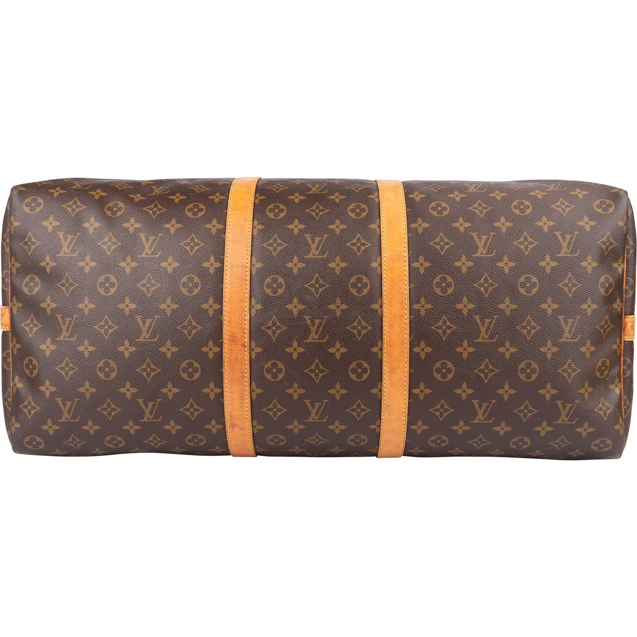 Louis Vuitton Louis Vuitton Monogram Canvas Keepall 60 Bandoulière Travel Bag Bruin