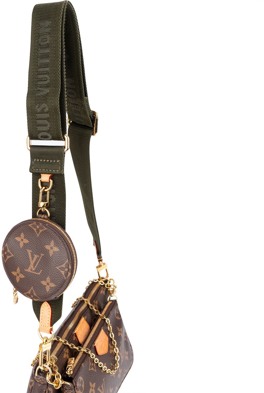 Louis Vuitton Louis Vuitton Monogram Canvas Multi Pochette Accessoires Crossbody Bag Bruin