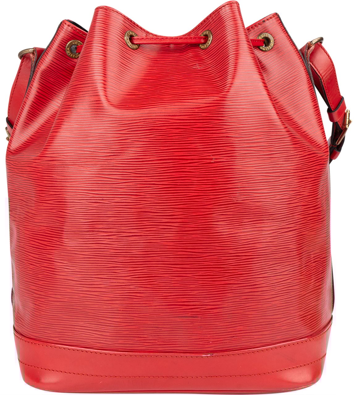 Louis Vuitton Louis Vuitton Red Epi Leather Sac Noé Grande Shoulder Bag Rood